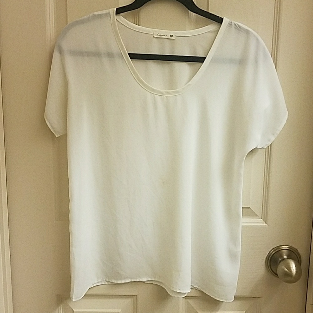 Soprano sheer top